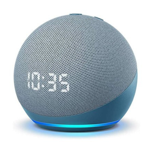 Amazon Echo Dot 4th Gen Mini Speaker - With Clock